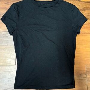 wild fable Black Short Sleeve Crewneck Tee